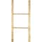 Ekena Millwork 15"W x 36"H x 3 1/2"D Vintage Farmhouse 2 Rung Ladder, Barnwood Decor Collection, Natural Barnwood DECR015X036X04LDRUF - alternate 2